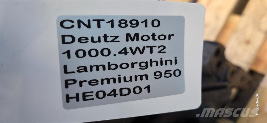 Deutz 1000.4WT2 Motores agrícolas