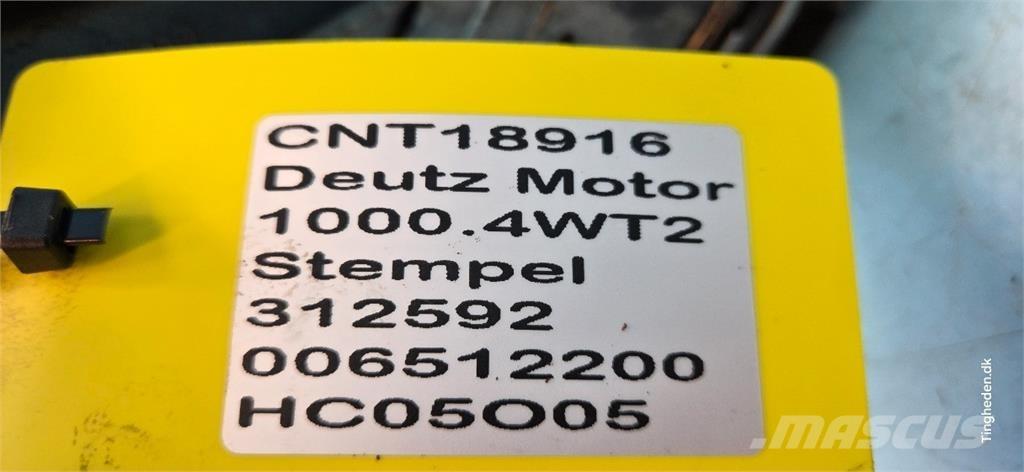 Deutz 1000.4WT2 Motores agrícolas