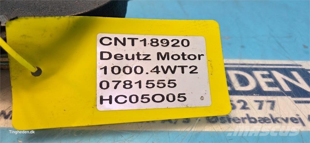 Deutz 1000.4WT2 Motores agrícolas