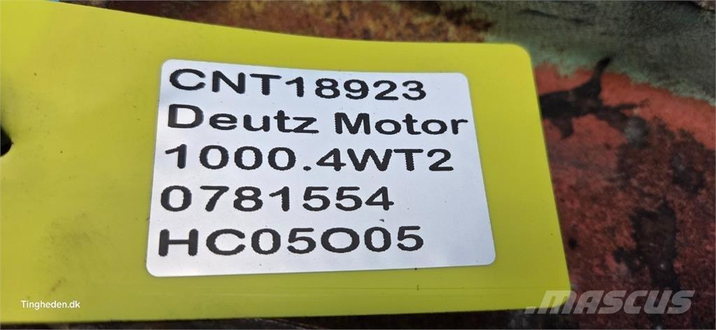 Deutz 1000.4WT2 Motores agrícolas