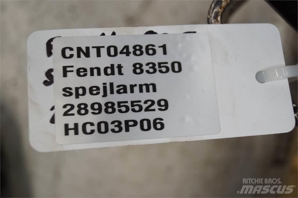 Fendt 8350 Cabines e interior