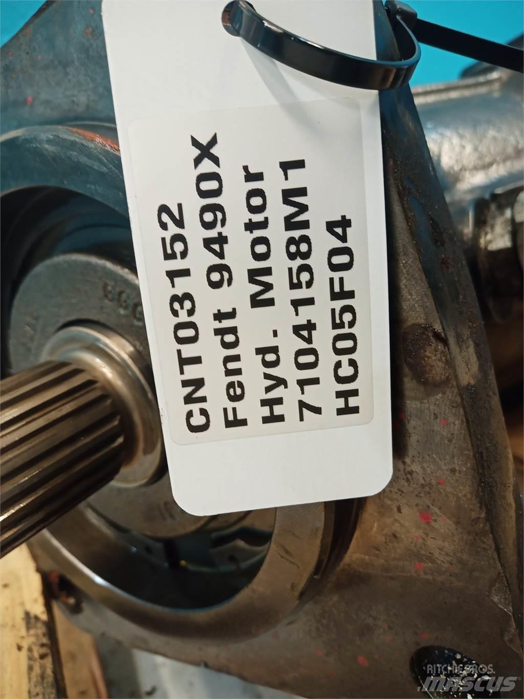 Fendt 9490X Hidráulica