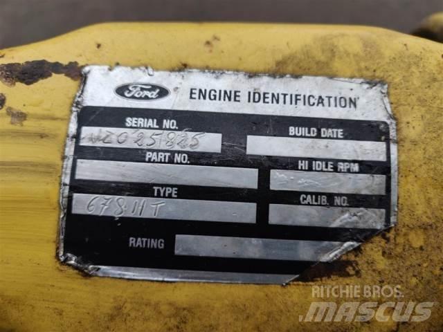 Ford 678HT Motores agrícolas