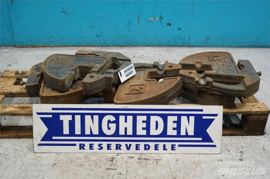  Frontvægt 25Kg Pesos Frontais