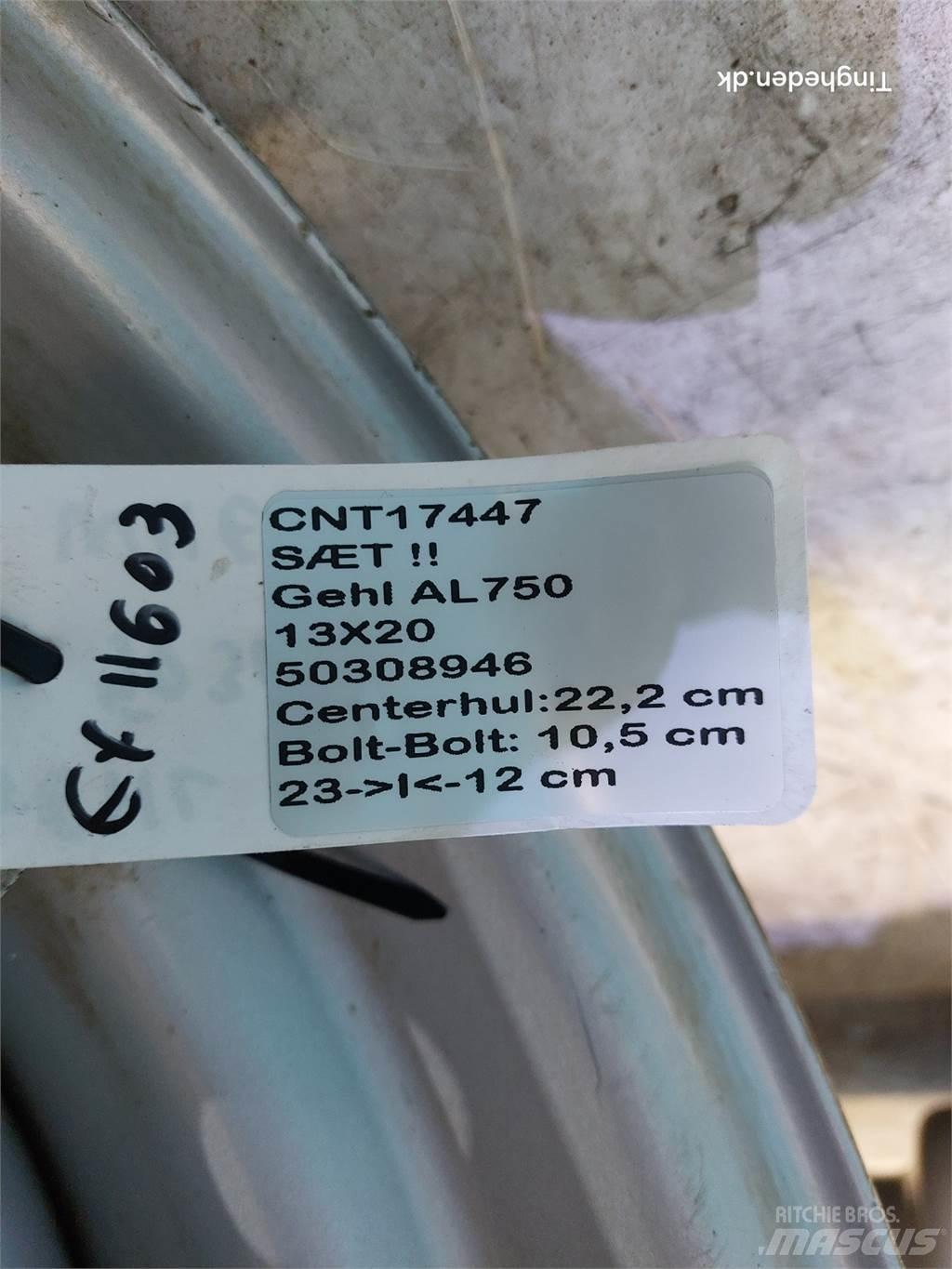 Gehl 20 13x20 Pneus, Rodas e Jantes