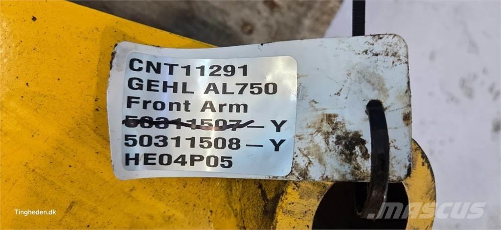 Gehl AL750 Lanças e braços dippers