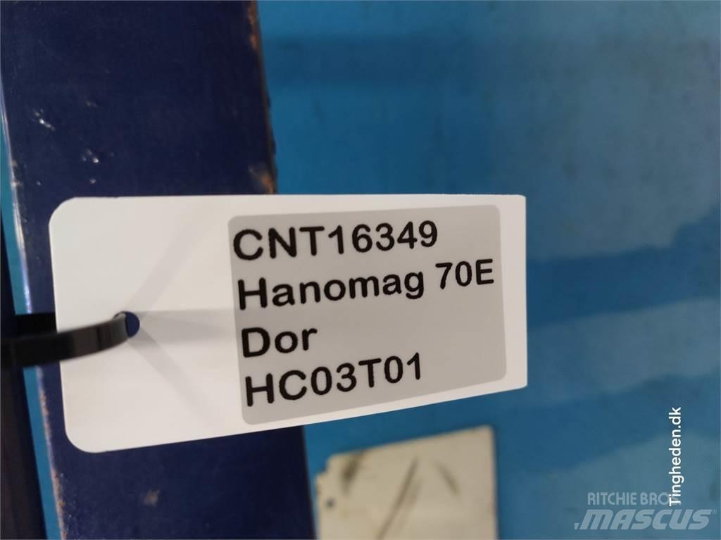  Hannonag 70E Cabines e interior máquinas construção