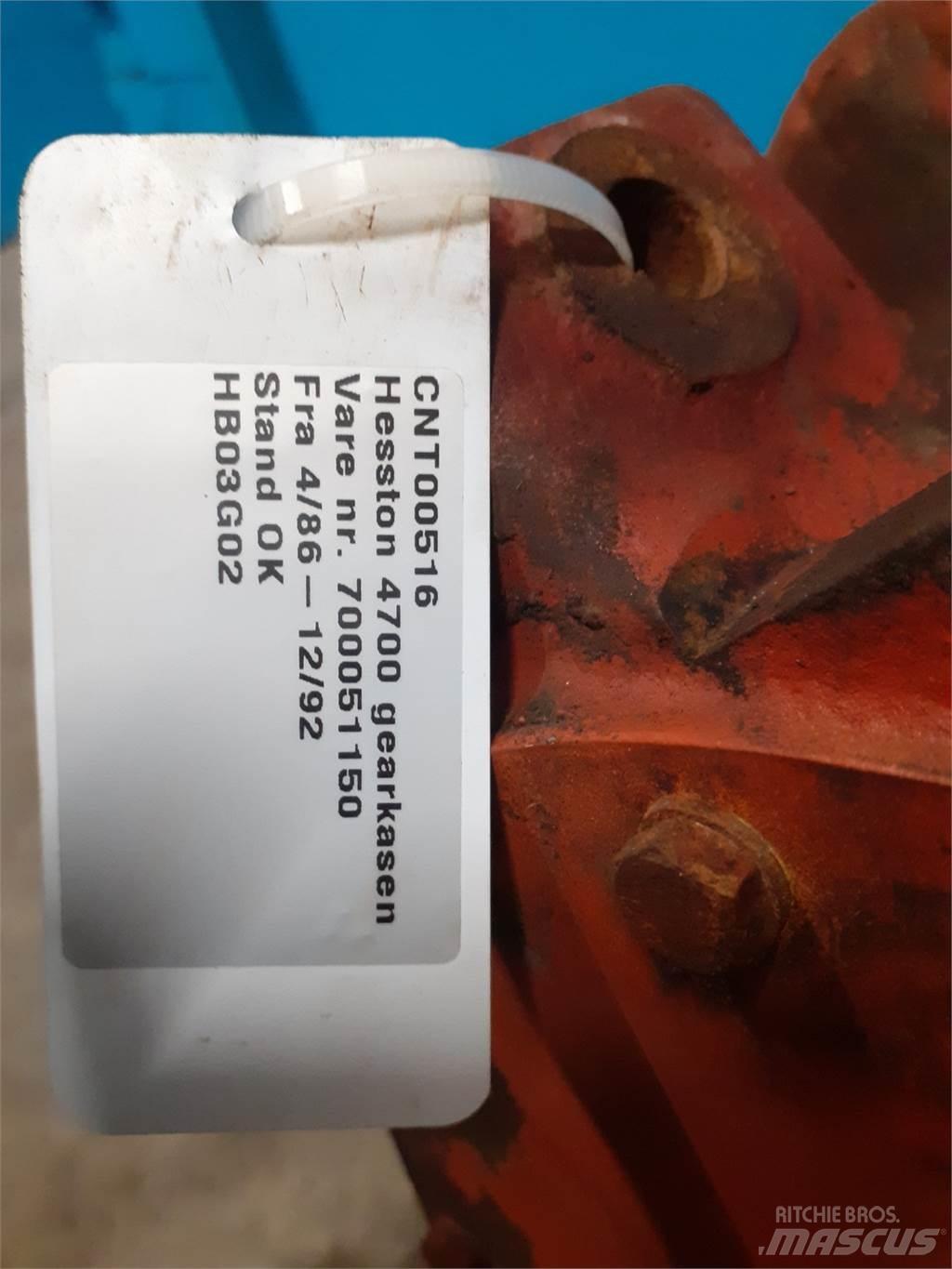 Hesston 4700 Transmissão