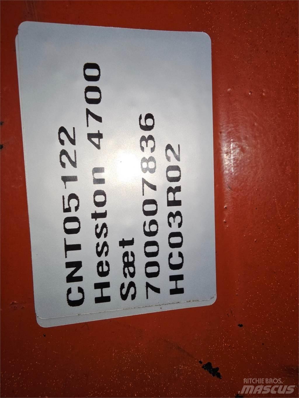 Hesston 4700 Outros equipamentos de forragem e ceifa