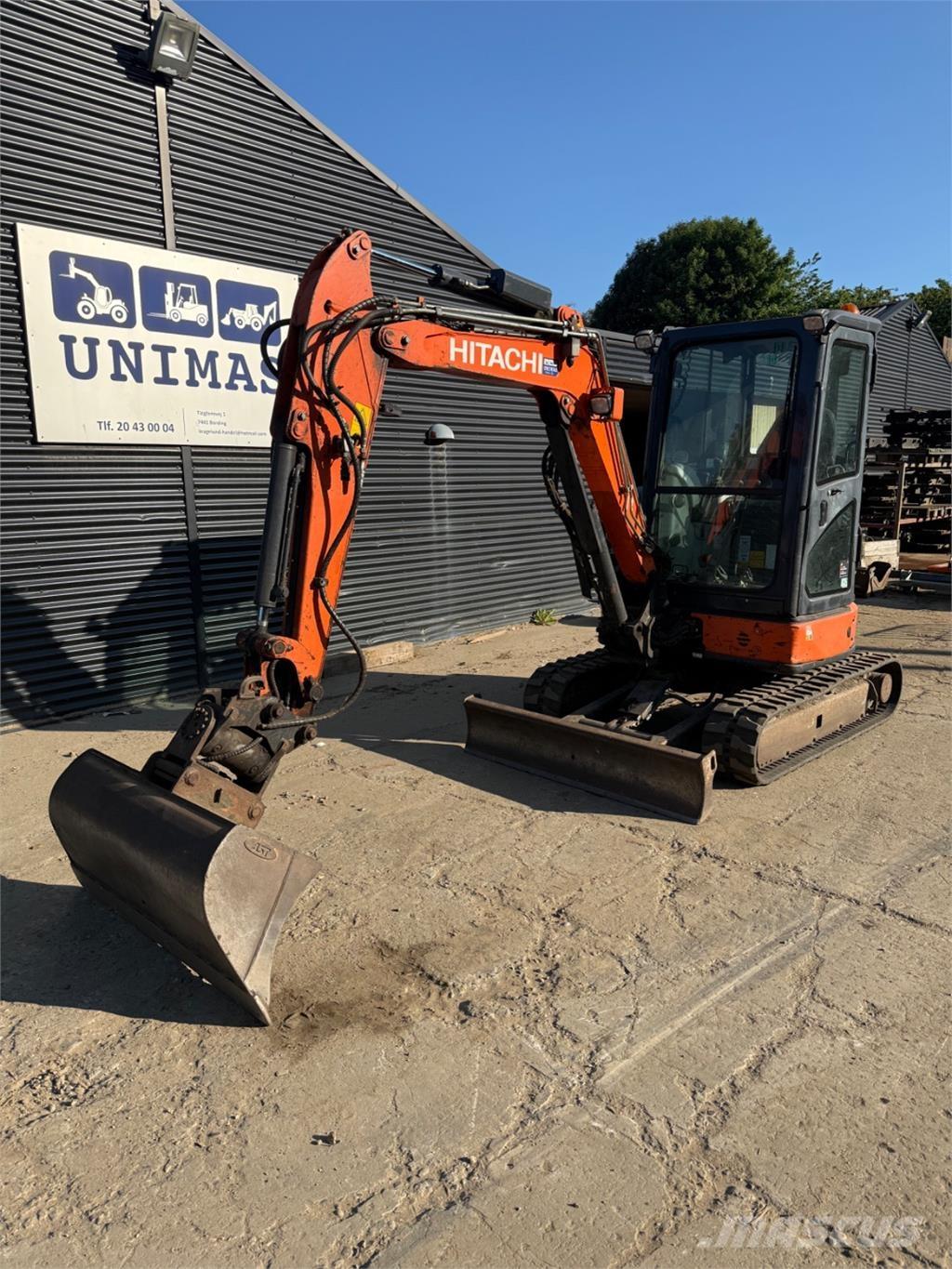 Hitachi ZX33 Mini Escavadoras <7t