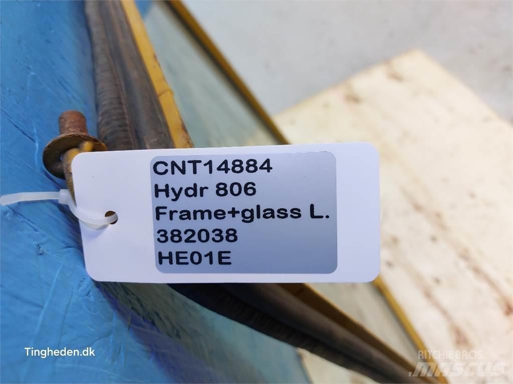 Hydrema 806 Cabines e interior máquinas construção