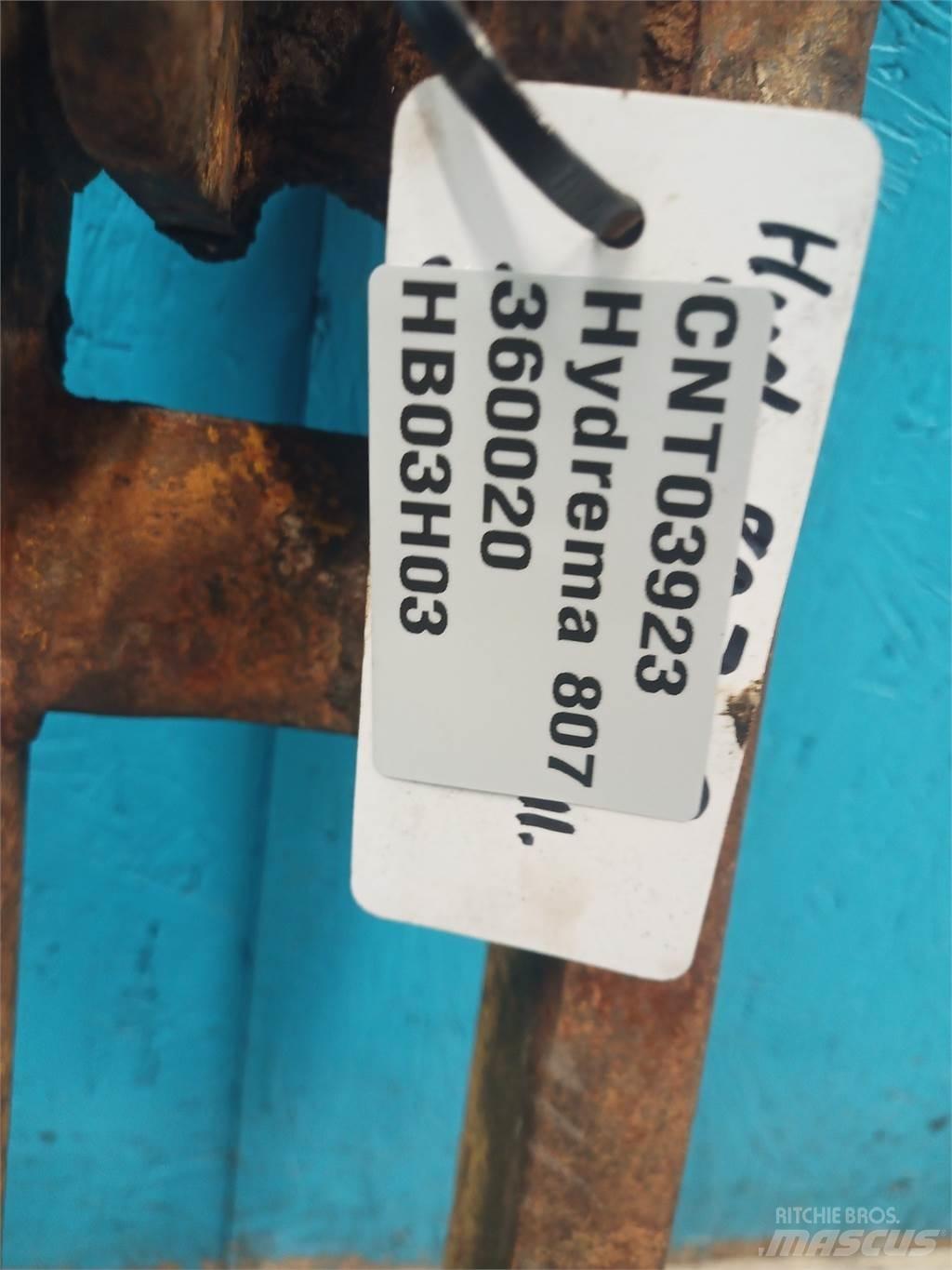 Hydrema 807 Acessórios Retroescavadoras
