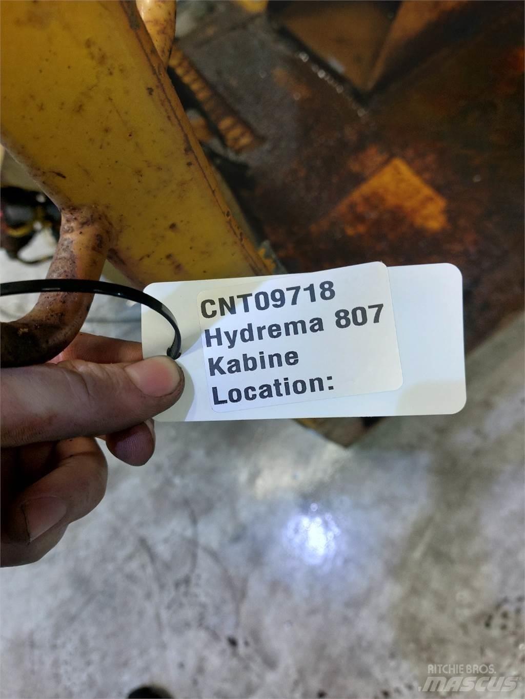 Hydrema 807 Cabines e interior máquinas construção