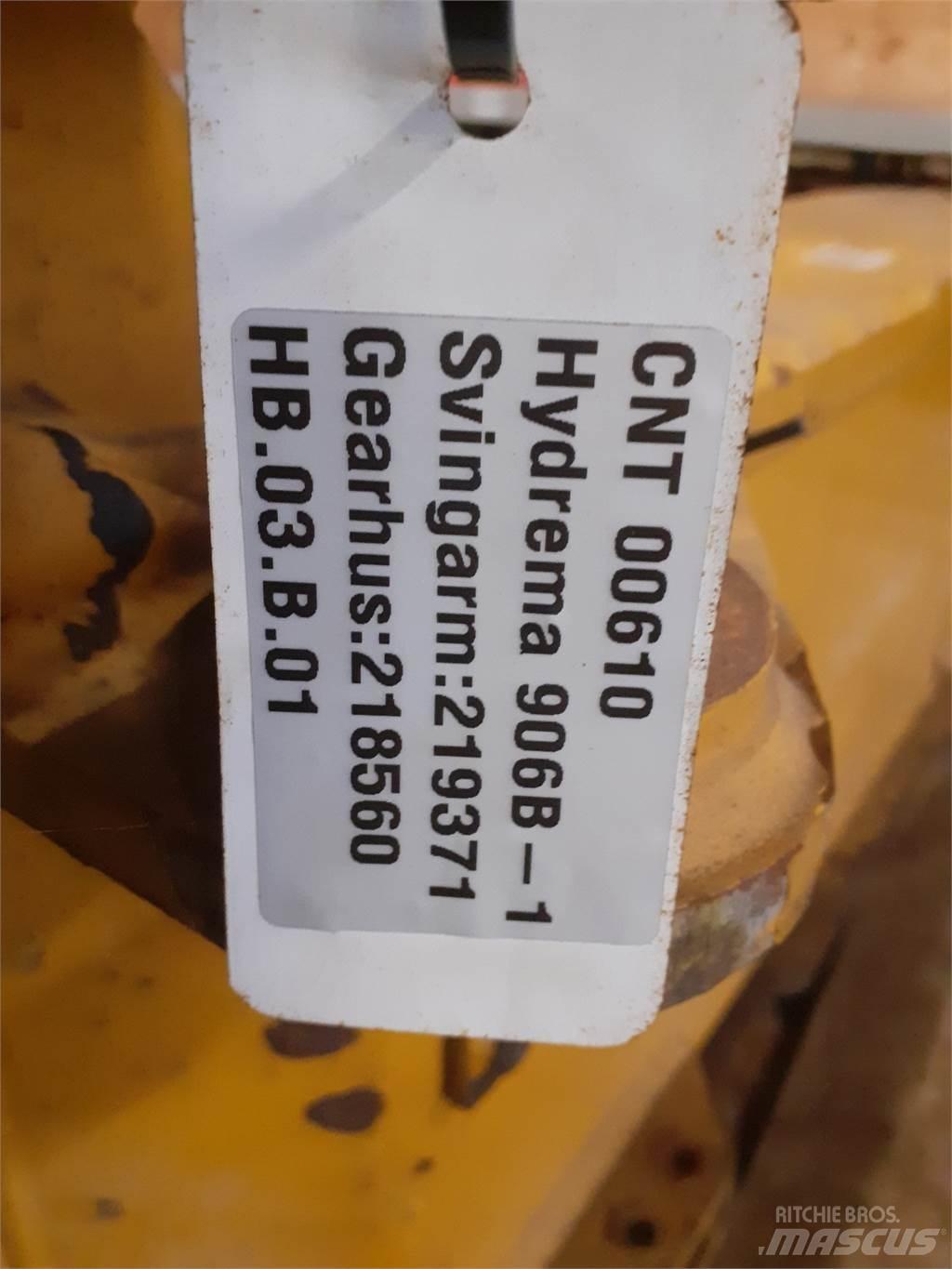 Hydrema 906B Acessórios Retroescavadoras