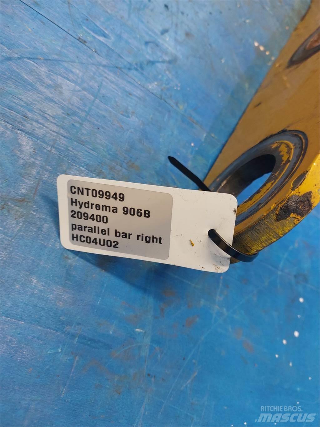 Hydrema 906B Lanças e braços dippers