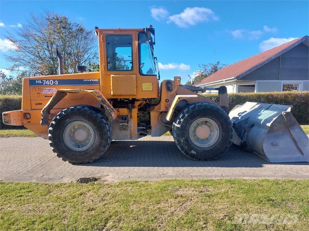 Hyundai HL740-3 Pás carregadoras de rodas