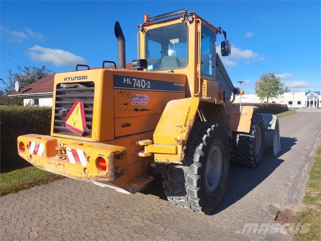 Hyundai HL740-3 Pás carregadoras de rodas