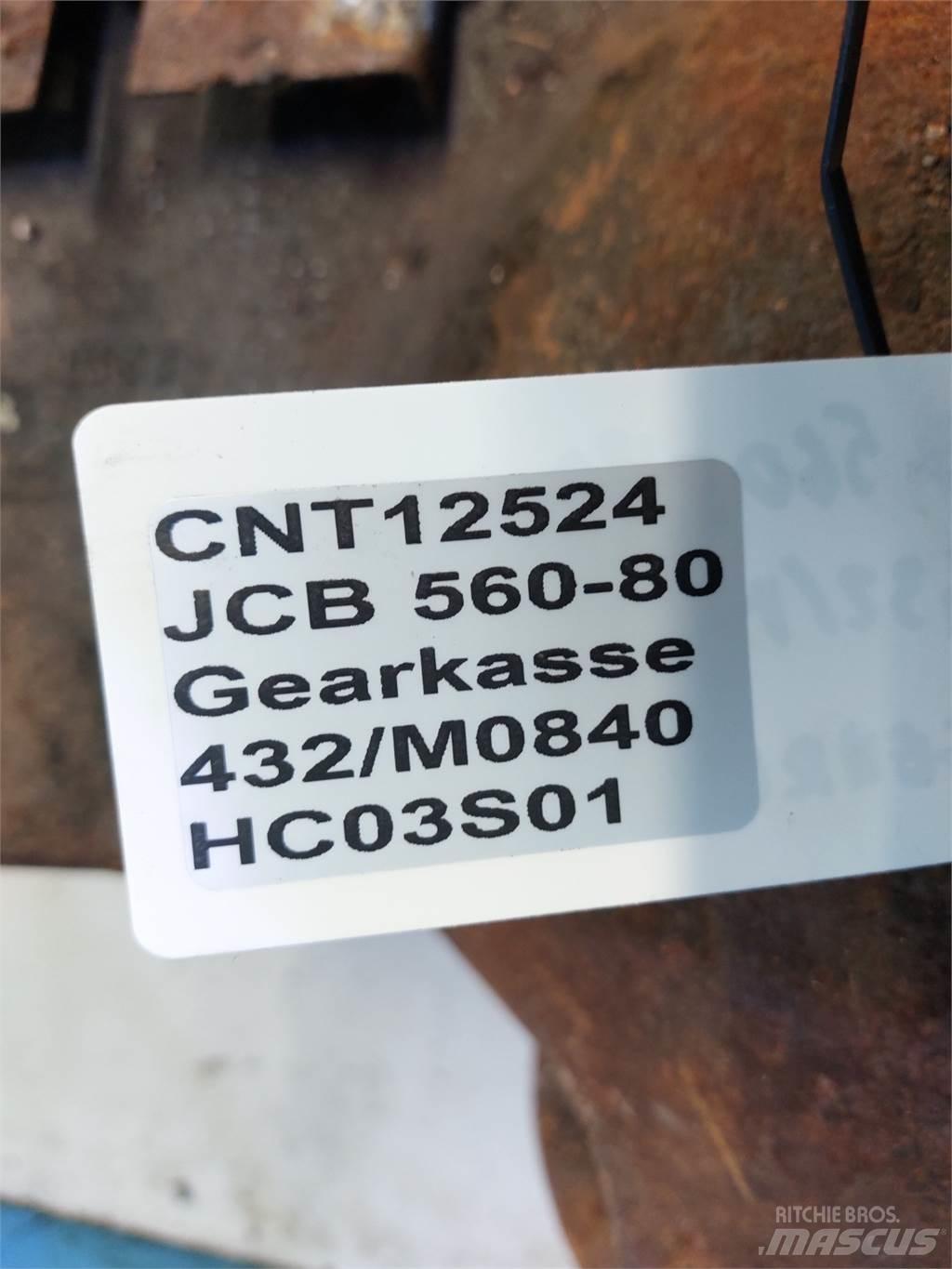 JCB 560-80 Transmissão