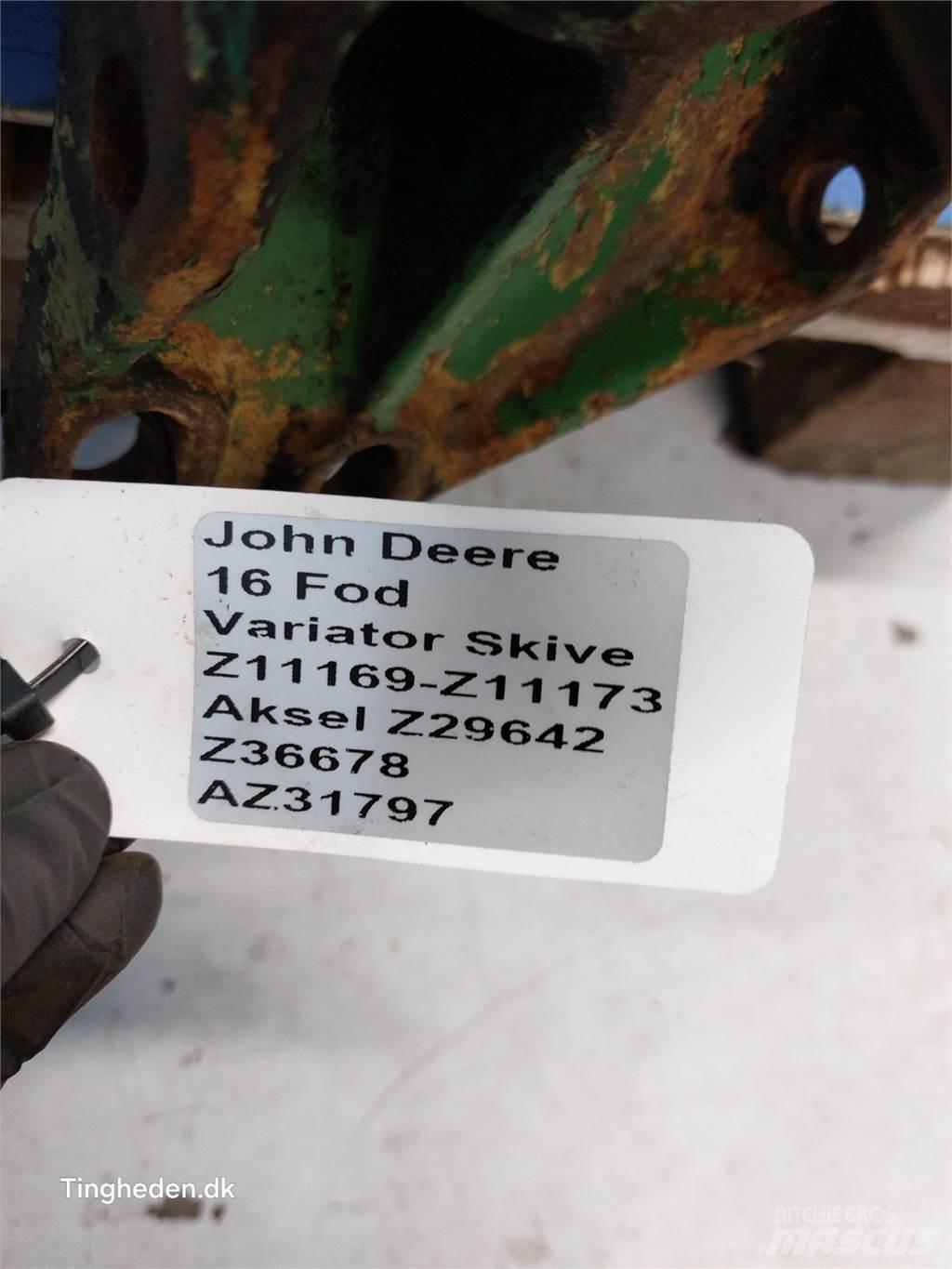 John Deere 1000 Acessórios de ceifeiras debulhadoras