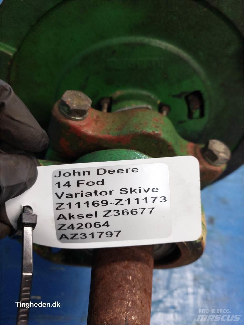 John Deere 1000 Acessórios de ceifeiras debulhadoras