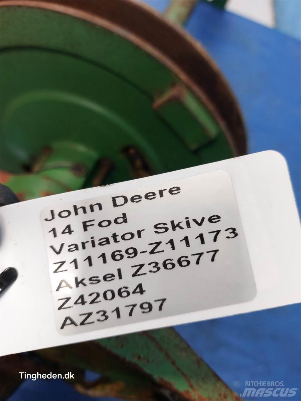 John Deere 1000 Acessórios de ceifeiras debulhadoras