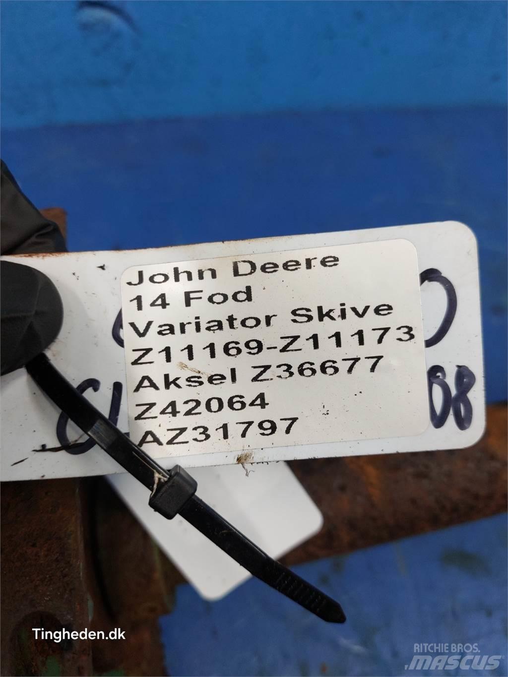 John Deere 1000 Acessórios de ceifeiras debulhadoras