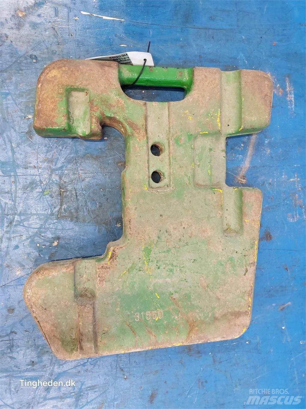 John Deere 1120 Pesos Frontais