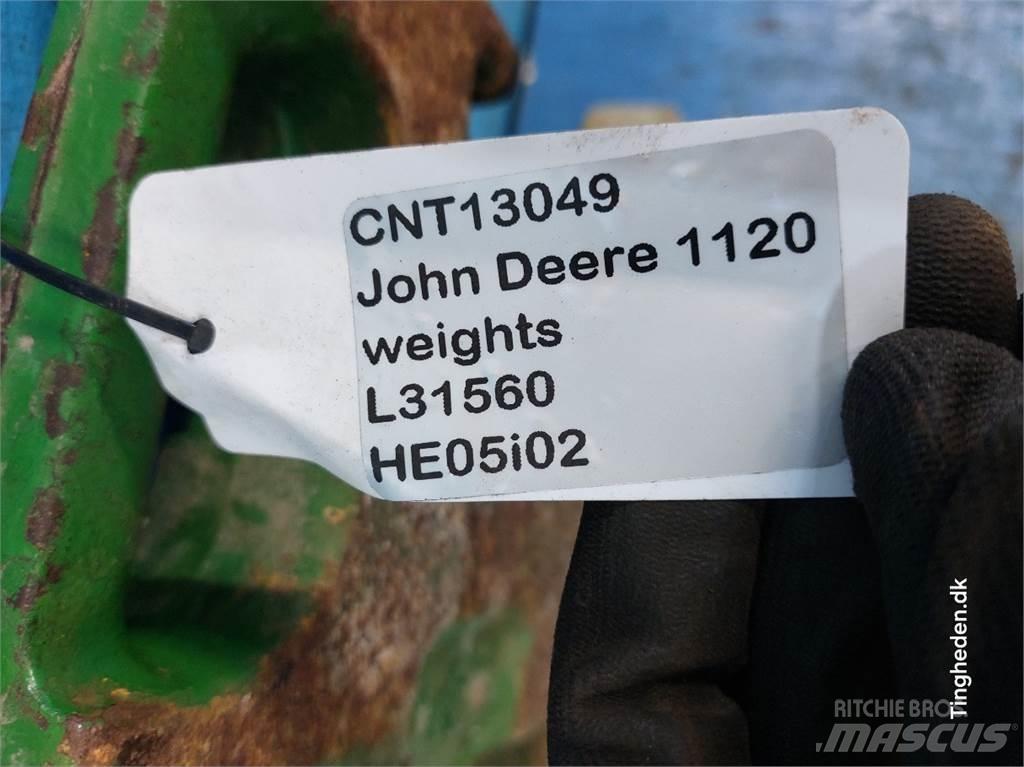 John Deere 1120 Pesos Frontais