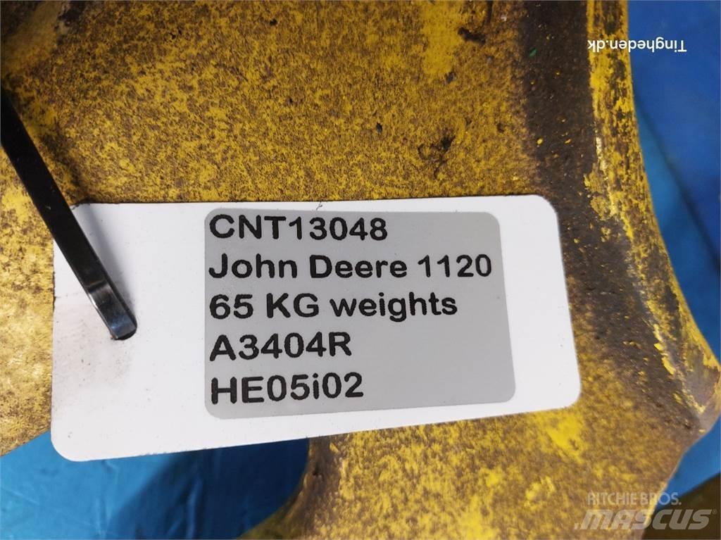 John Deere 1120 Pesos Frontais