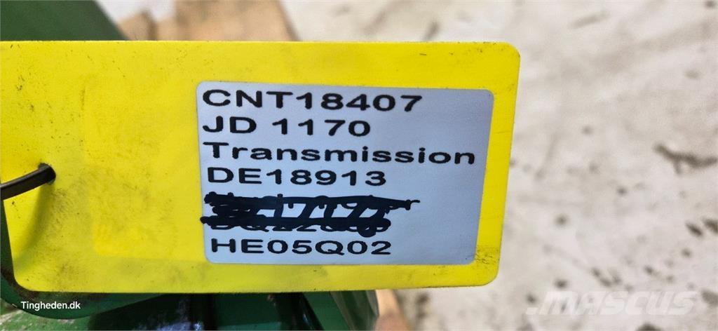 John Deere 1170 Transmissão