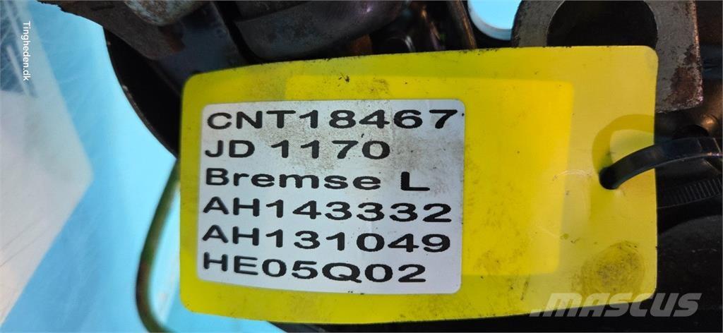 John Deere 1170 Transmissão
