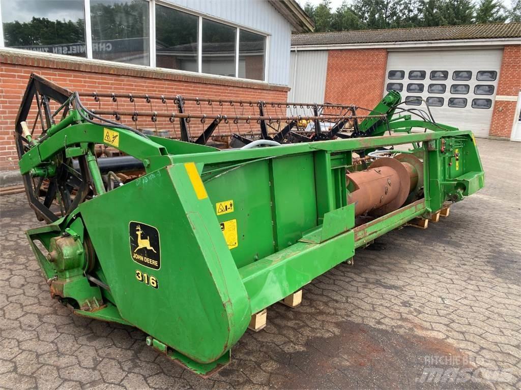 John Deere 16 Acessórios de ceifeiras debulhadoras