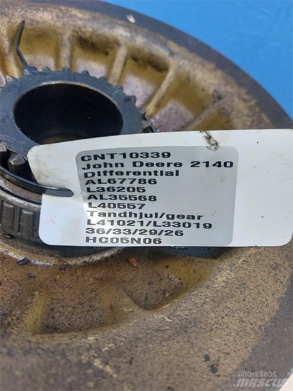 John Deere 2140 Transmissão
