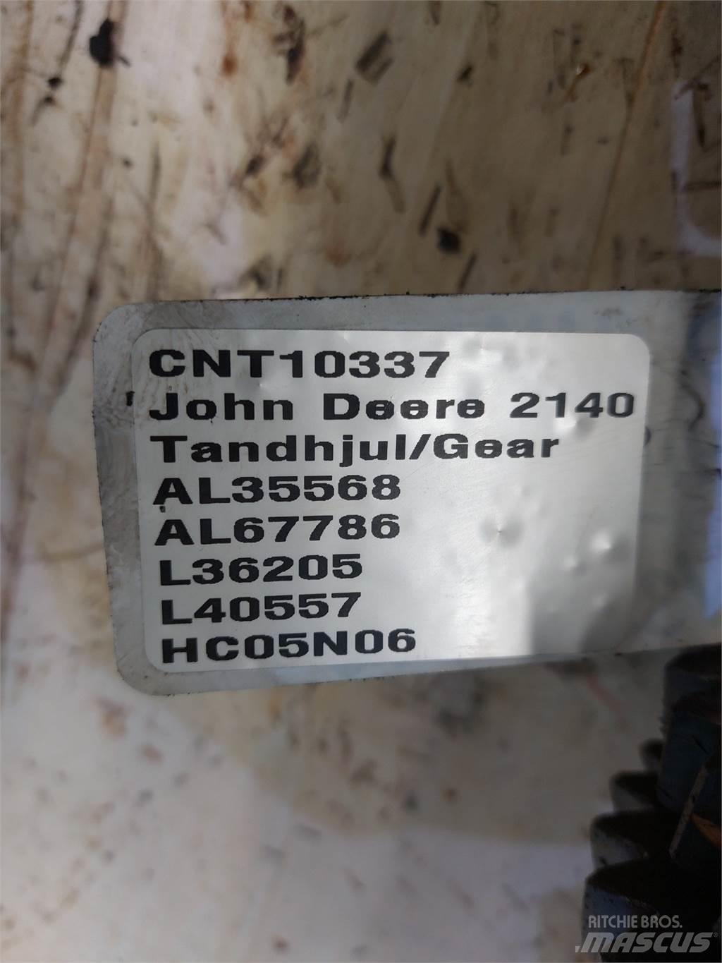 John Deere 2140 Transmissão