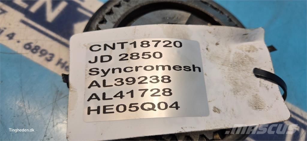 John Deere 2850 Transmissão