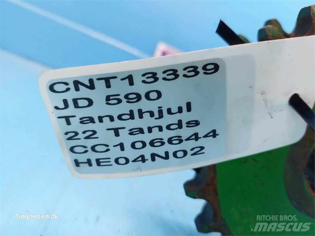 John Deere 590 Transmissão