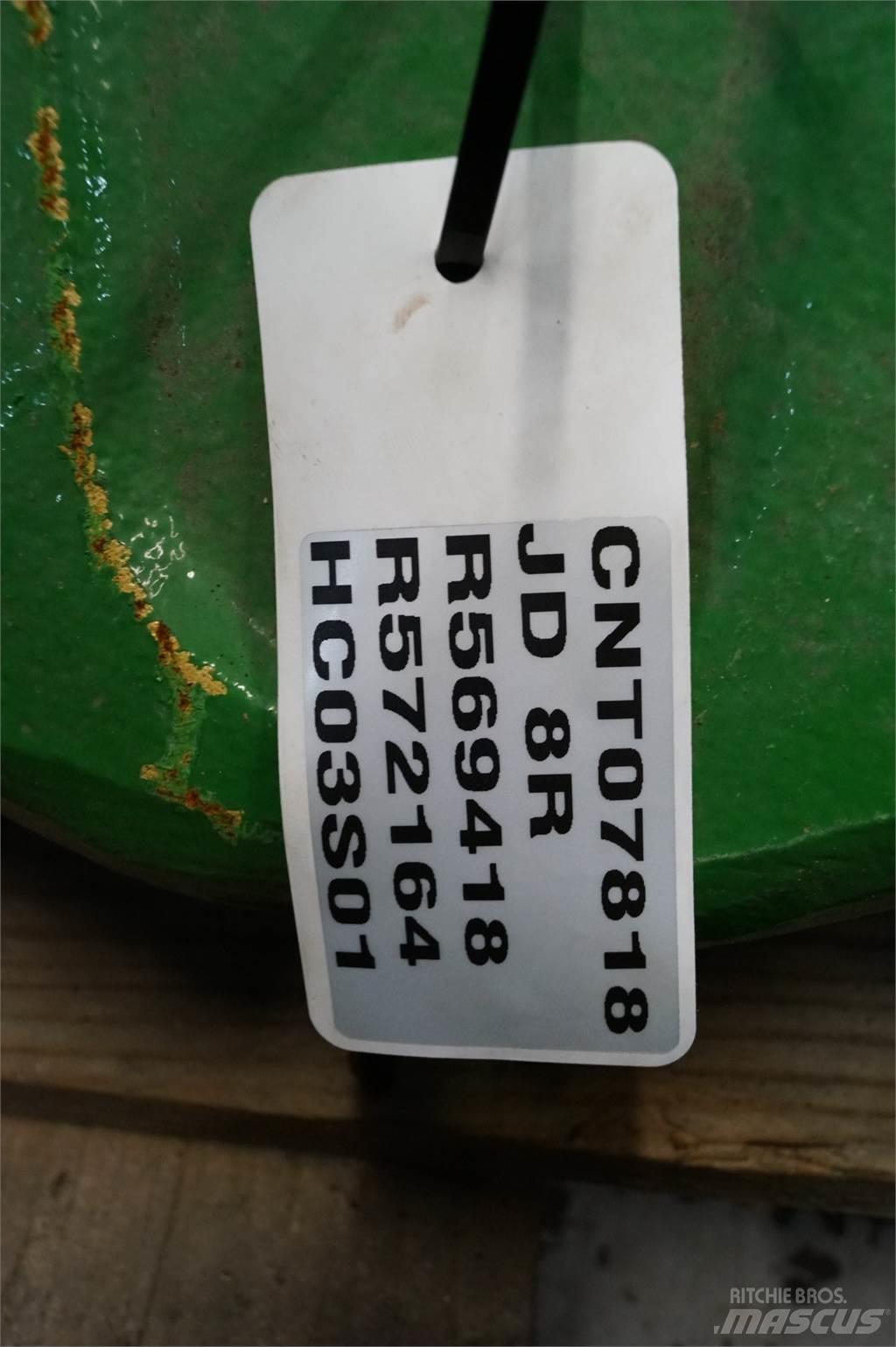 John Deere 8R Pesos Frontais