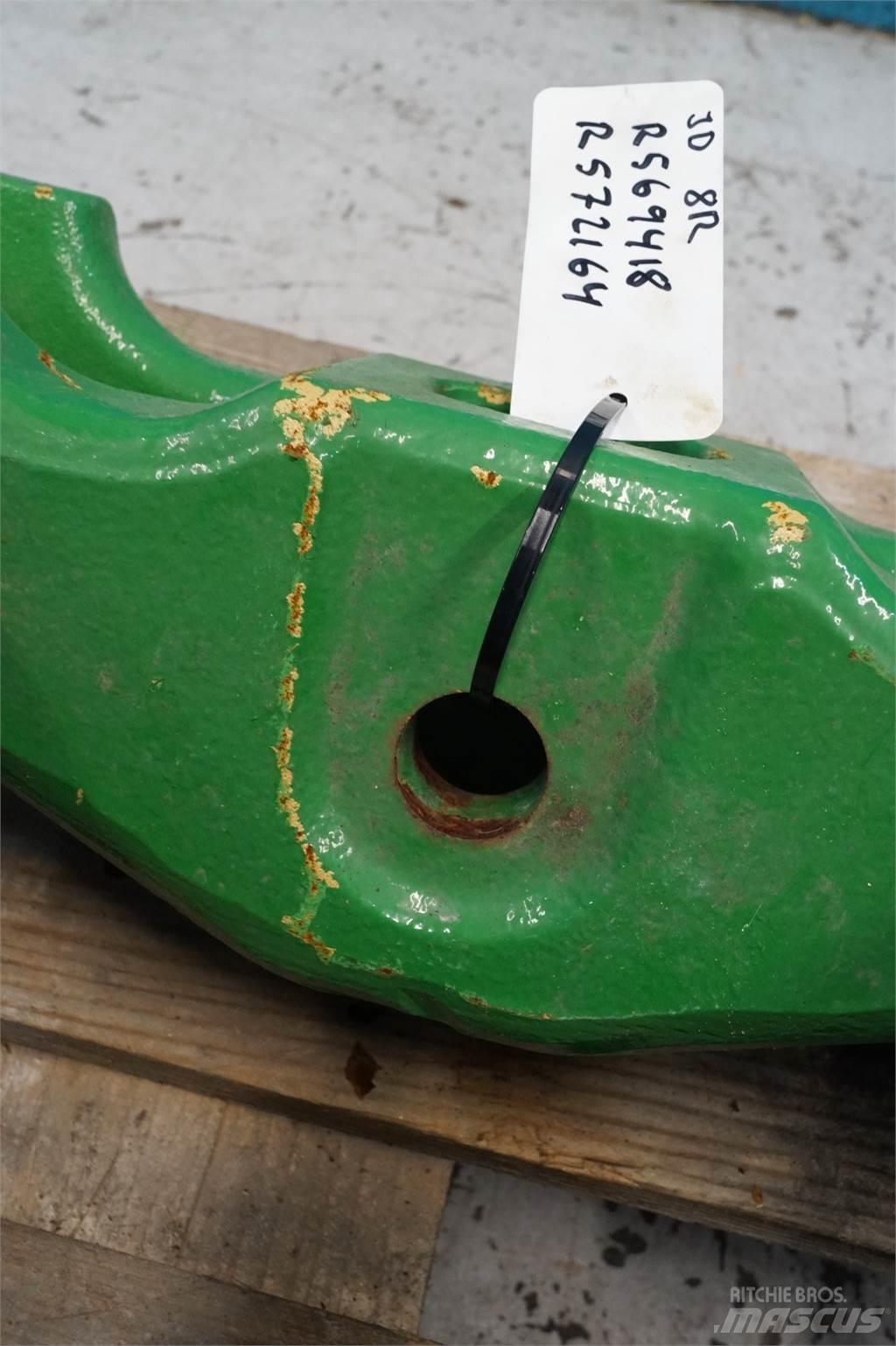 John Deere 8R Pesos Frontais