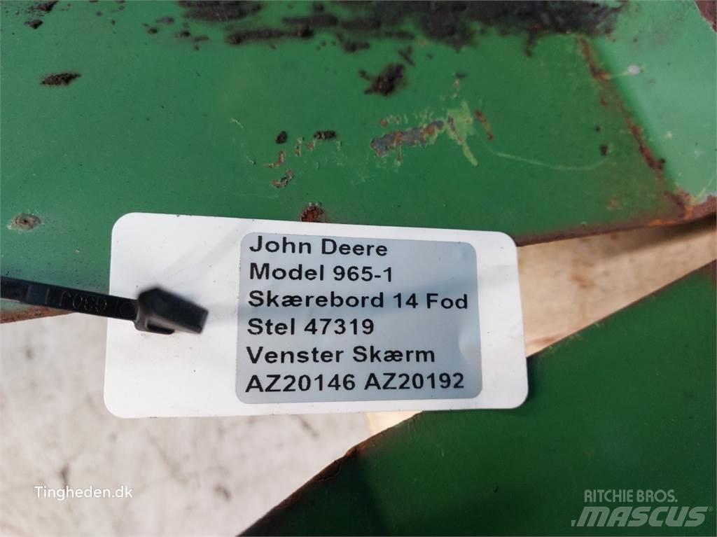 John Deere 965 Acessórios de ceifeiras debulhadoras