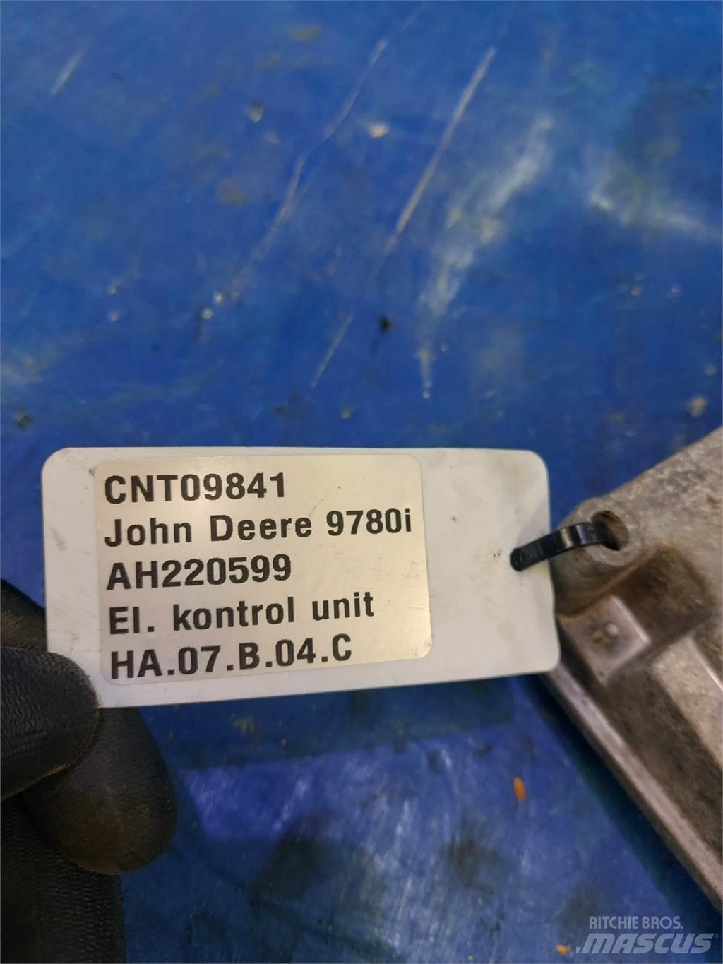 John Deere 9780 Electrónica