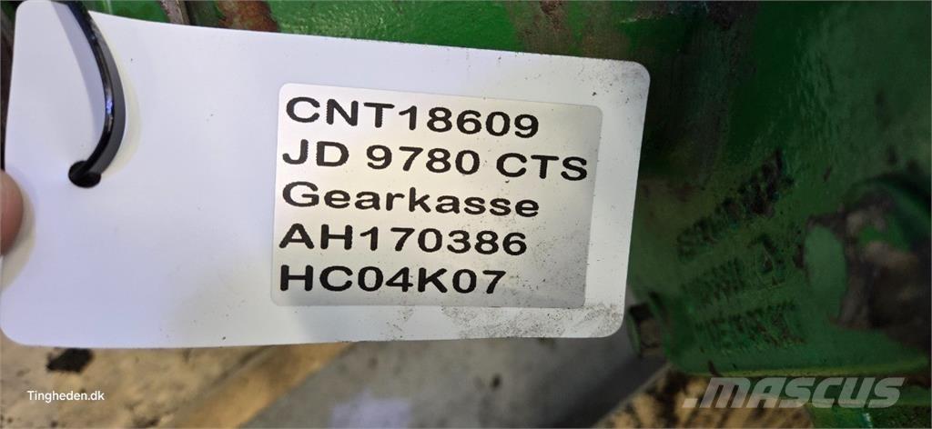John Deere 9780 Transmissão
