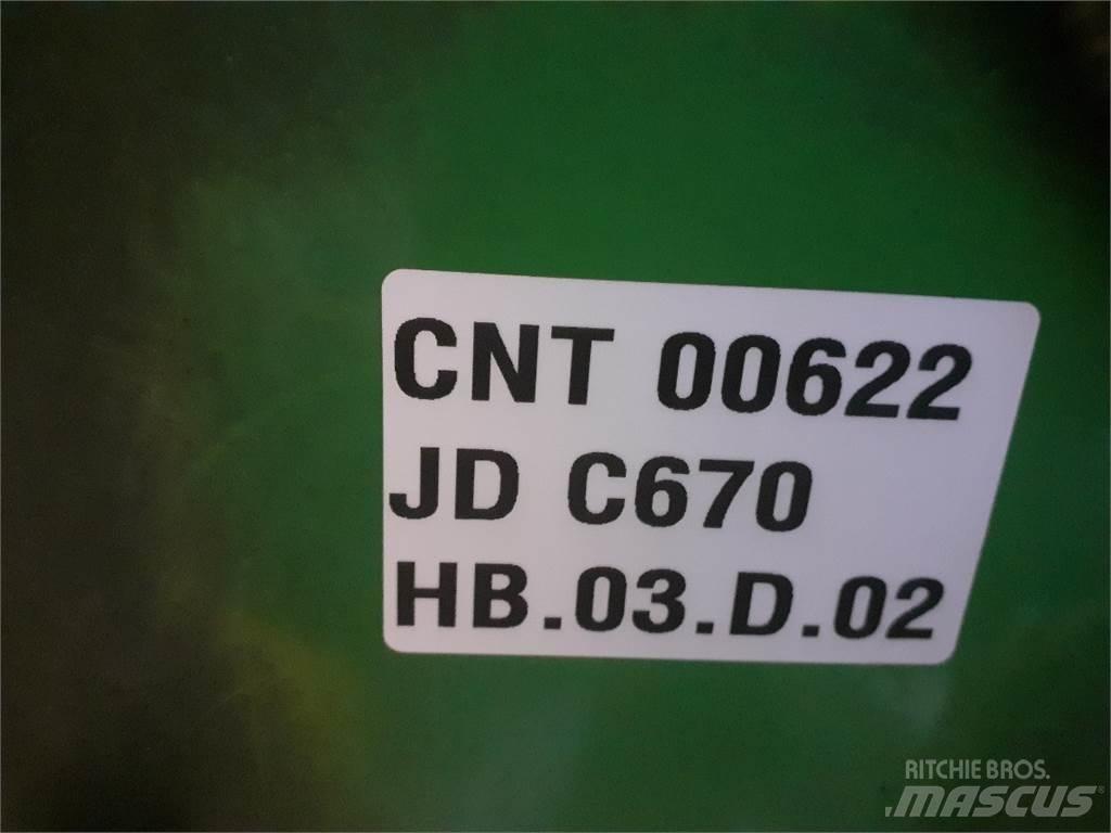 John Deere C670 Acessórios de ceifeiras debulhadoras