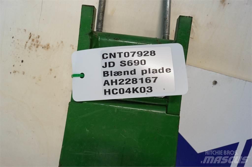 John Deere S690 Acessórios de ceifeiras debulhadoras