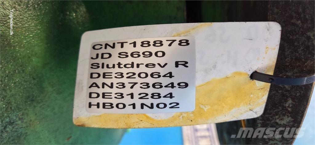 John Deere S690 Acessórios de ceifeiras debulhadoras
