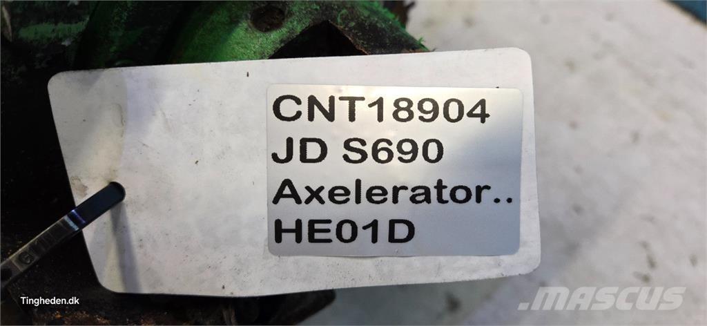 John Deere S690 Acessórios de ceifeiras debulhadoras