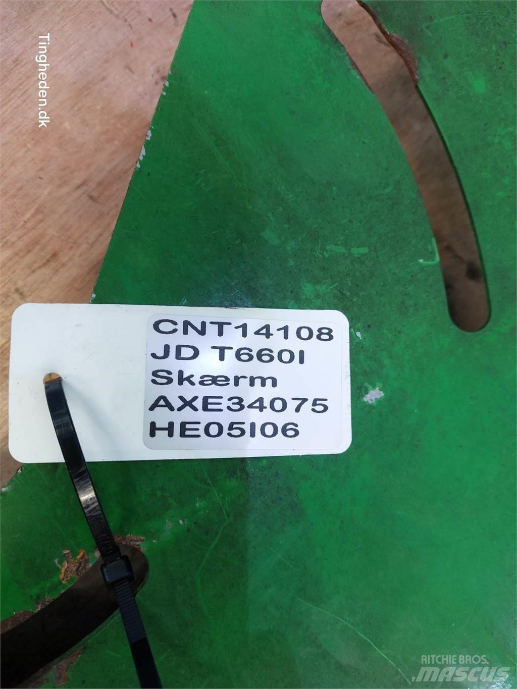 John Deere T660I Acessórios de ceifeiras debulhadoras