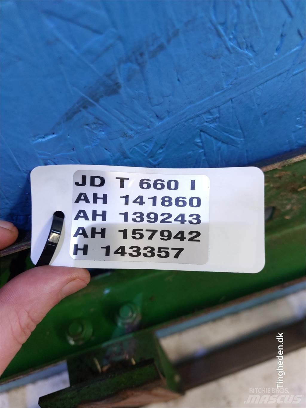 John Deere T660I Acessórios de ceifeiras debulhadoras