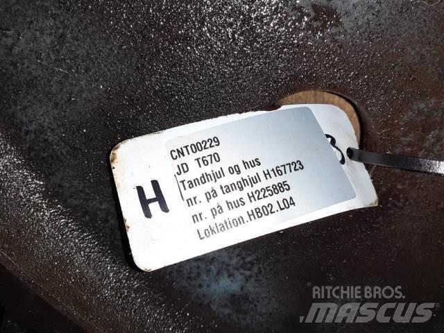 John Deere T670 Acessórios de ceifeiras debulhadoras