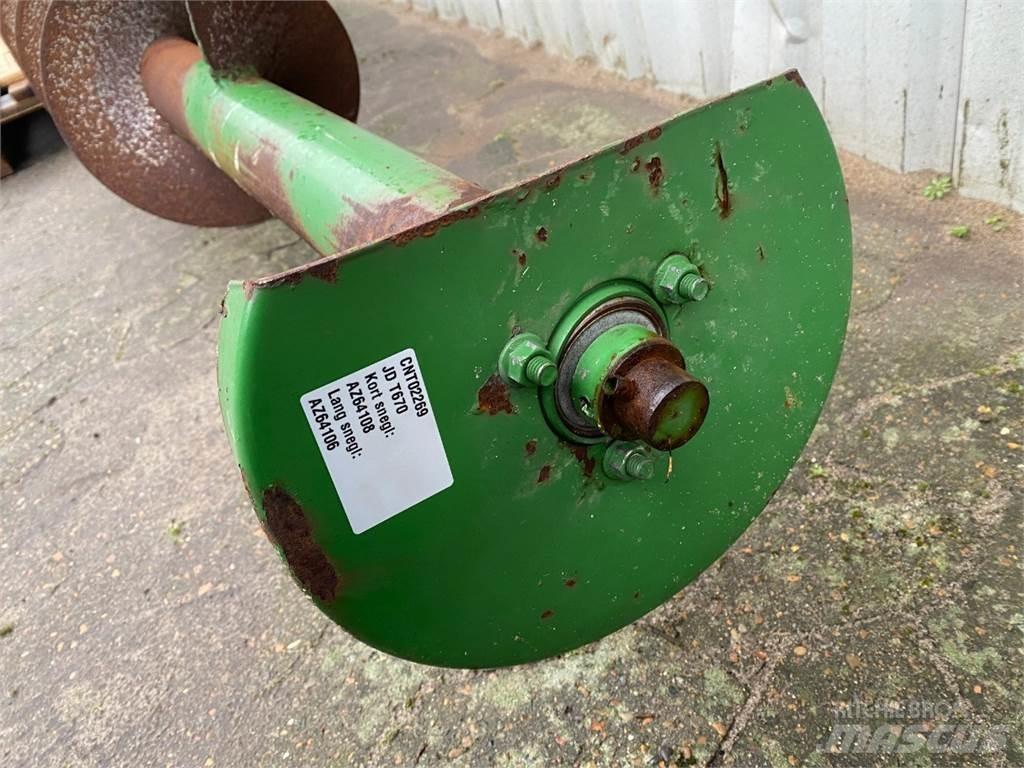 John Deere T670 Acessórios de ceifeiras debulhadoras