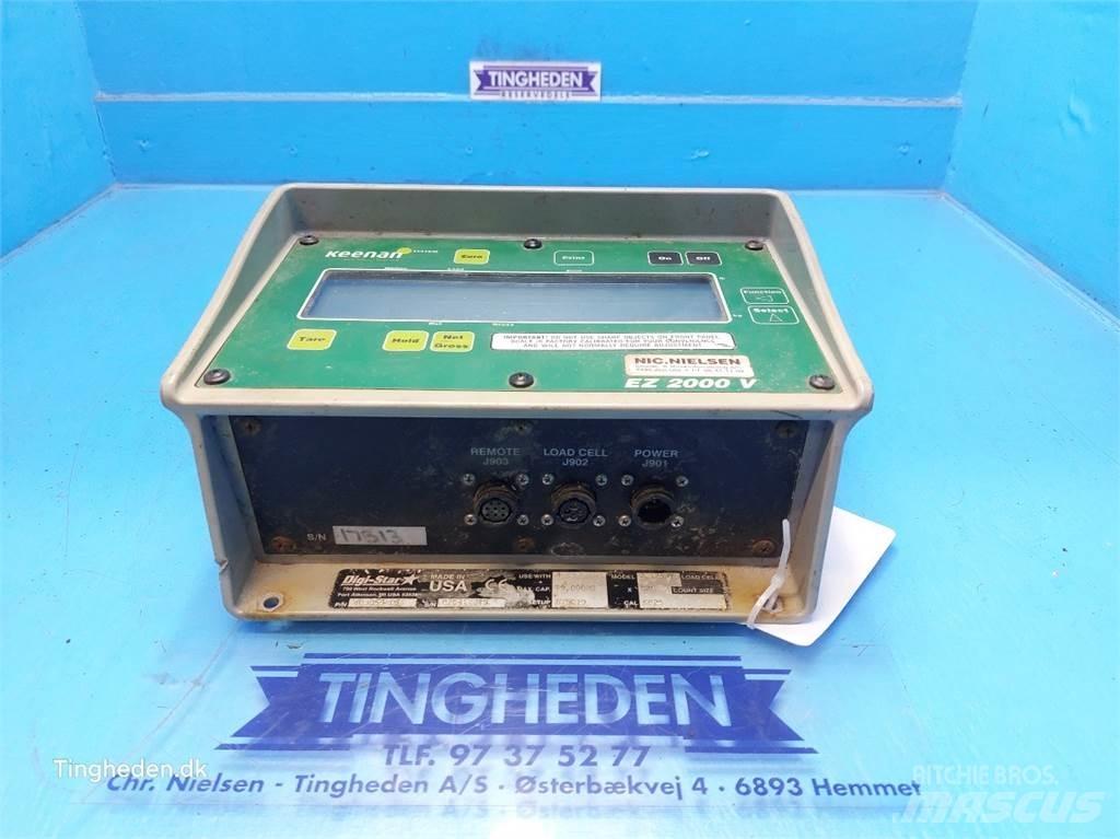 Keenan EZ2000V Alimentadores de misturadoras